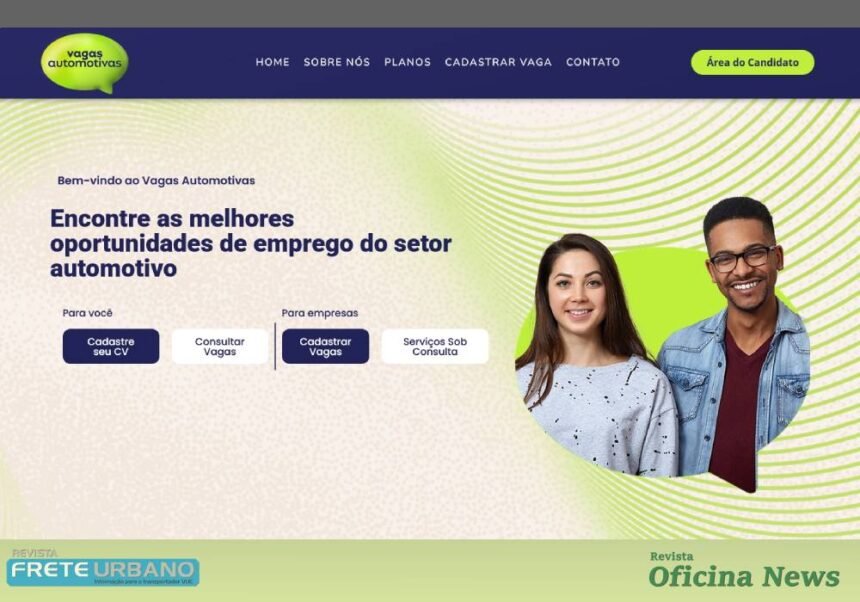 Vagas Automotivas conecta profissionais e empresas de reparação
