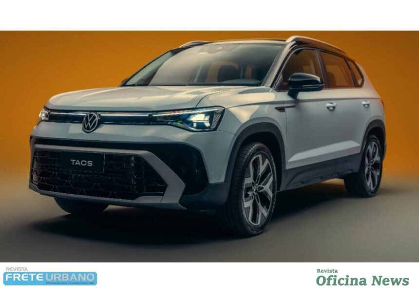 VW Taos chega na linha 2026 com atualizações e mais tecnologia