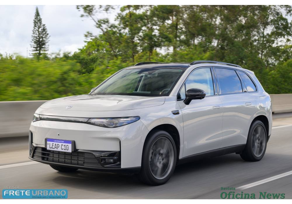 Leapmotor C10 é apresentado nas versões BEV e Ultra-Híbrida REEV