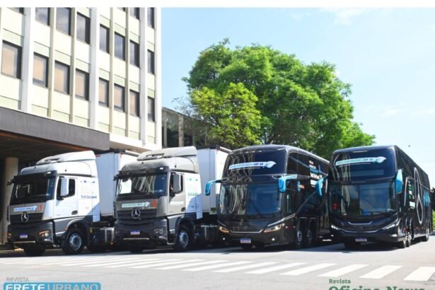 Mercedes-Benz testa biocombustível 100% em motores Euro 6