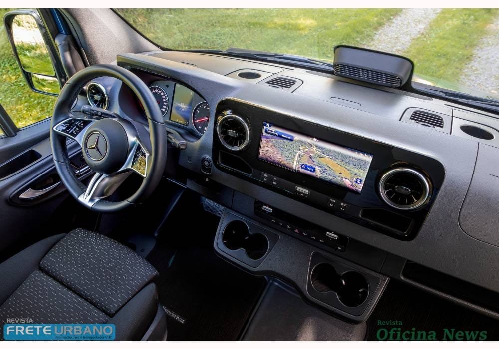 Mercedes-Benz Sprinter nova geração é antecipara em escultura
