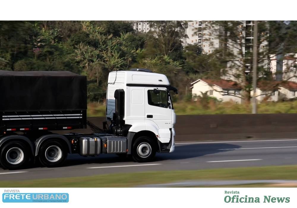 Mercedes-Benz Axor 2545: capacidade de carga já no Euro 6