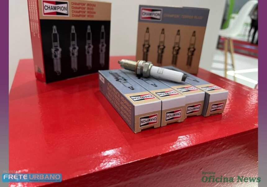 Velas de ignição Champion chega com aplicação para 85% da frota