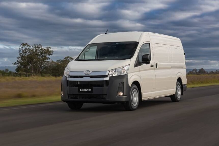 Toyota Hiace Furgão é lançado com 1.055 kg de capacidade de carga