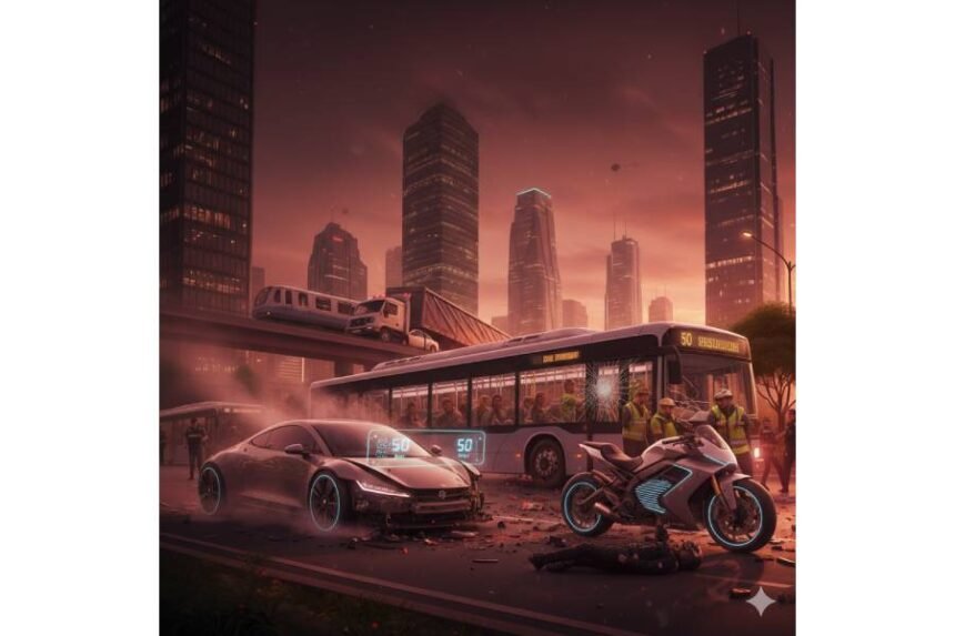 Trânsito brasileiro registra aumento crítico de mortes