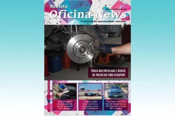 Revista Oficina News: troca de pastilha e disco de freio