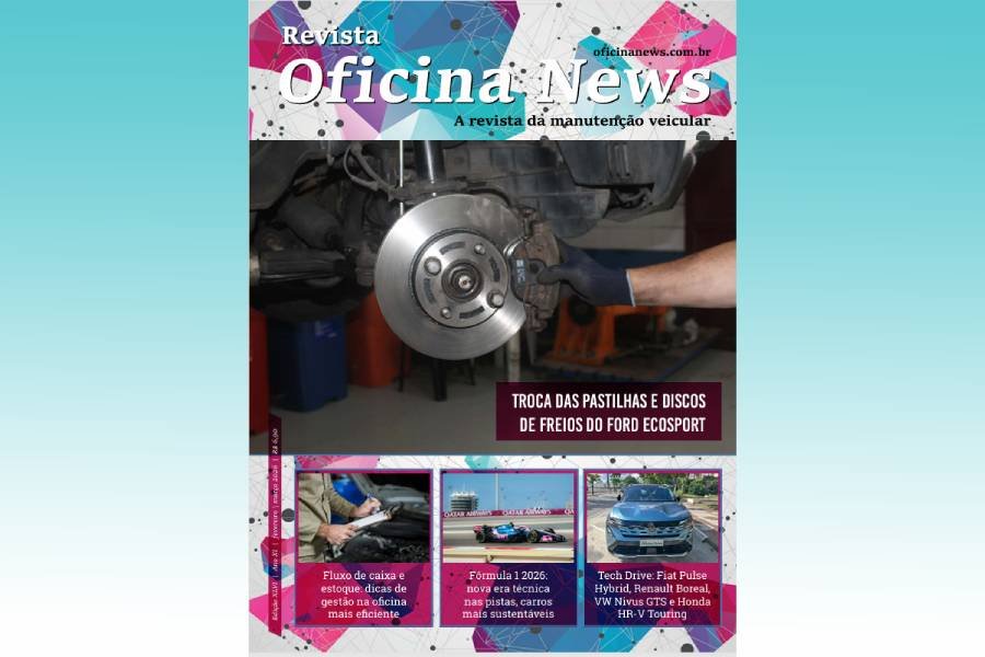 Revista Oficina News: troca de pastilha e disco de freio