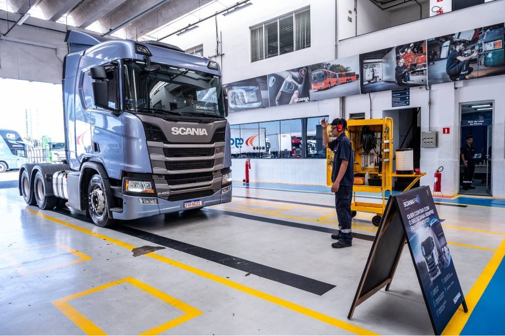 Scania lança e-commerce de peças e amplia serviços de pós-vendas