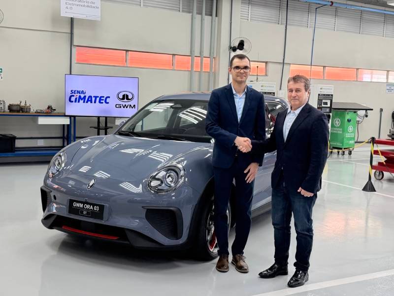 GWM doa ORA 03 ao SENAI para pesquisa em mobilidade elétrica