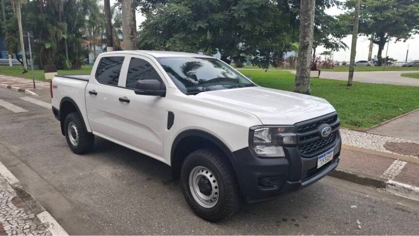 Ford Ranger XL manual: uma picape feita para o trabalho pesado urbano