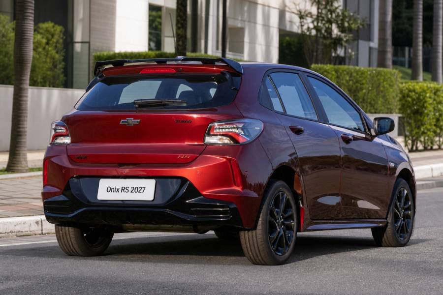 Chevrolet Onix chega a linha 2027 com gama ampliada