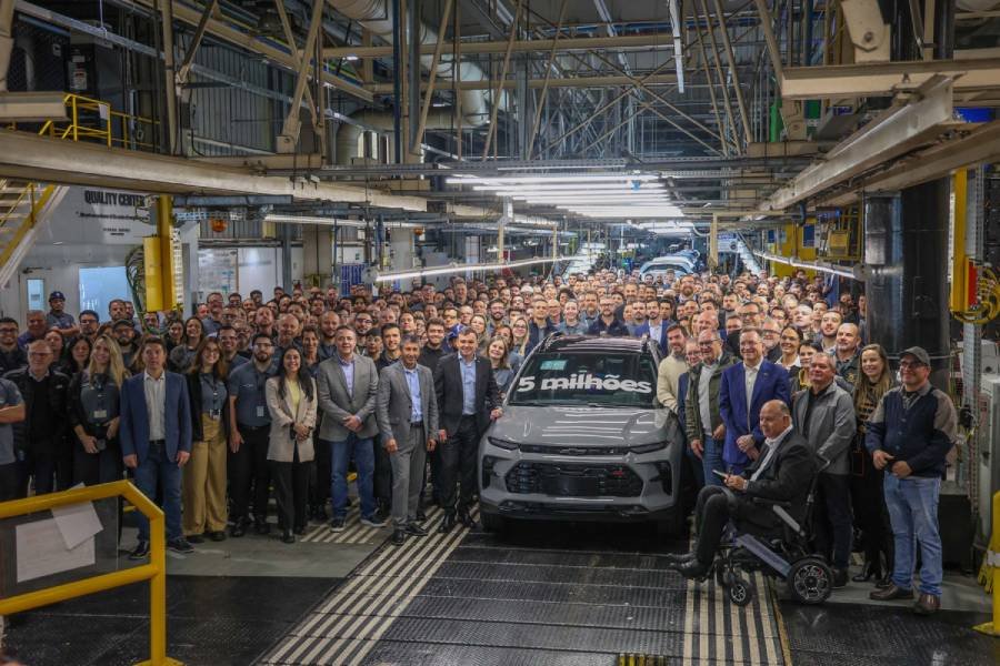 GM alcança 5 milhões de veículos produzidos em Gravataí