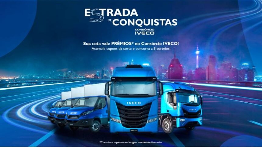 Consórcio IVECO sorteará cinco caminhões na Fenatran 2026