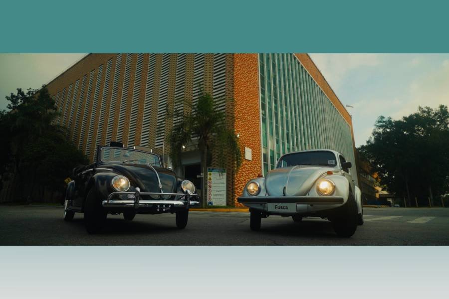 Fusca histórico reúne Volkswagen e Museu CARDE