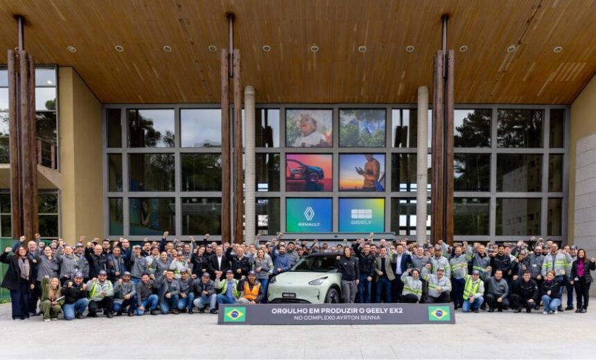 Geely completa um ano no Brasil com 25 mil veículos vendidos