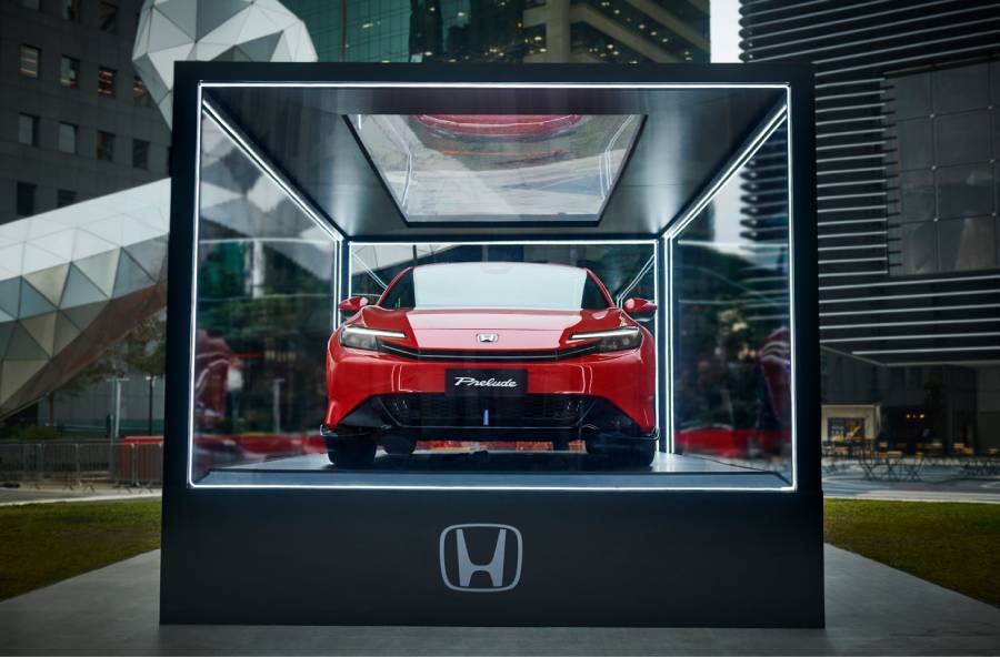 Honda Prelude é exibido em diferentes regiões de São Paulo