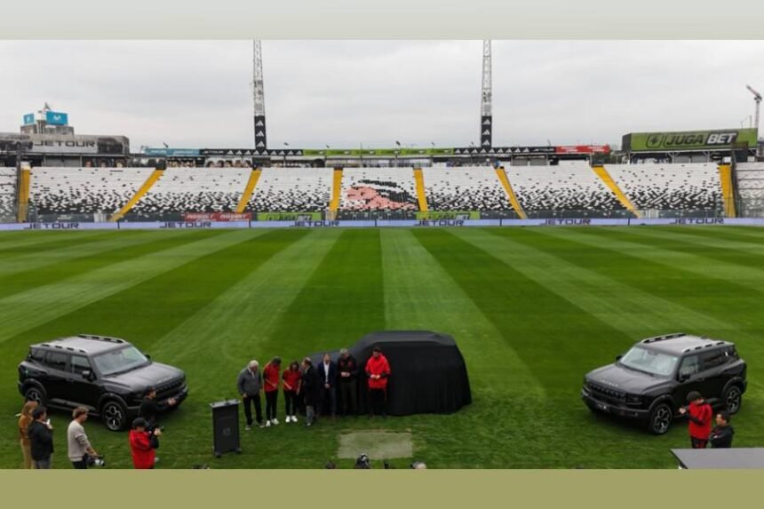 JETOUR amplia estratégia no futebol reforçando modelo T1 i-DM