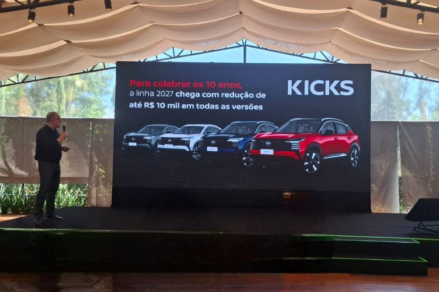 Nissan Kicks completa 10 anos com 1,8 milhão de unidades vendidas