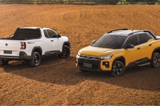 VW Tukan é revelada em Barretos e marca nova ofensiva de picapes da Volkswagen. Modelo terá cabine simples e dupla e chega em 2027.