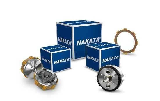 Nakata lança 47 componentes de embreagem para motocicletas